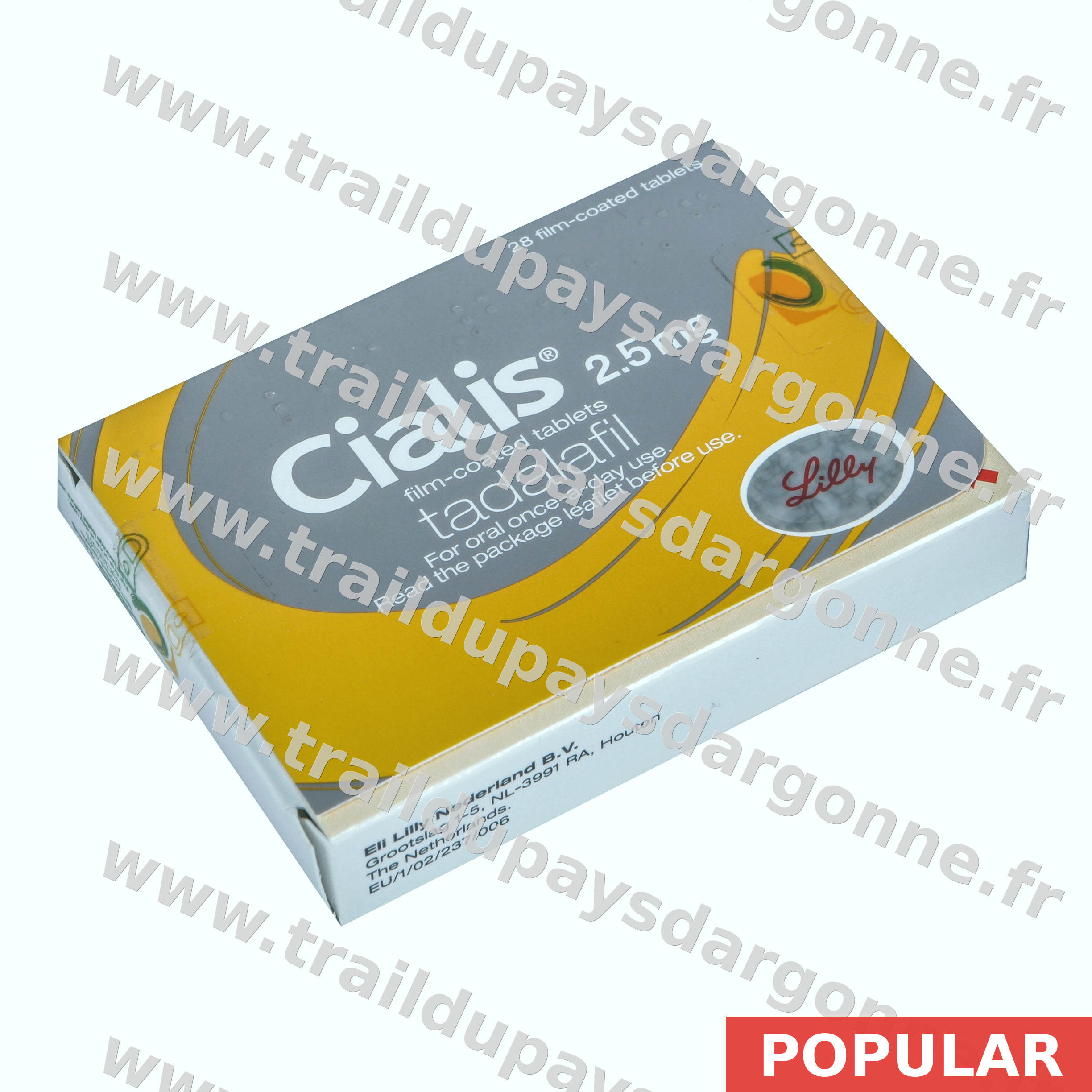 Acheter Cialis Quotidien 5mg sans ordonnance à Lille — Tadalafil pas cher